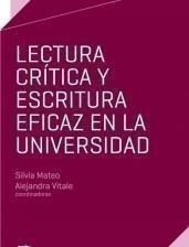 Lectura Crítica Y Escritura Eficaz En La Universidad - Mate
