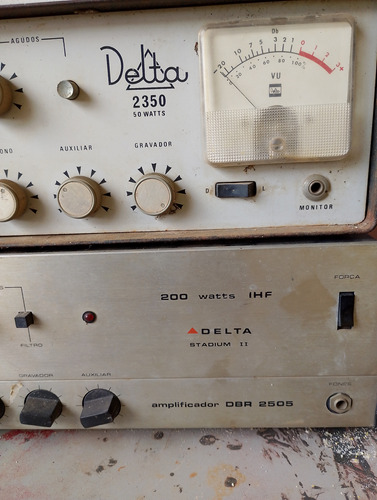 Amplificador Delta 2350 Raridade