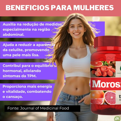 Morosil 500mg - 360 Caps - Outros Suplementos No Anúncio