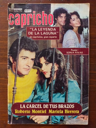 Roberto Montiel, Mariela Herrera Fotonovela Capricho Sonia R