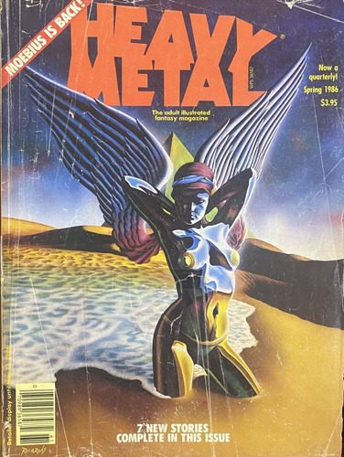 Heavy Metal, Comic Fantasía Usa, Primavera 1986 Inglés, Hm2