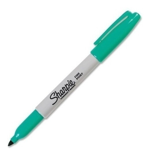 Sharpie Punta Fina Marcador Permanente Tinta Azul 30063 Agua