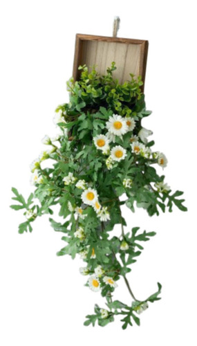 Ramo De Flores Colgantes Artificiales, Adorno De Fiesta De