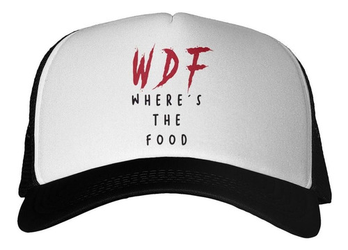 Gorra Where Is The Food Wdf Frase Comida