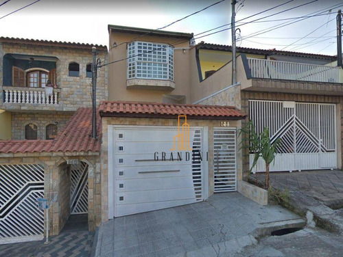 Imagem 1 de 26 de Sobrado Com 3 Dormitórios À Venda, 260 M² Por R$ 800.000,00 - Jardim Santo Antônio De Pádua - Santo André/sp - So0183