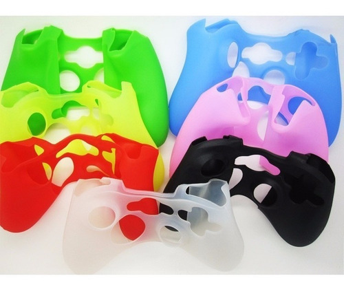 Set De 3 Fundas De Silicón P/control 360. Envío Gratis X Dhl