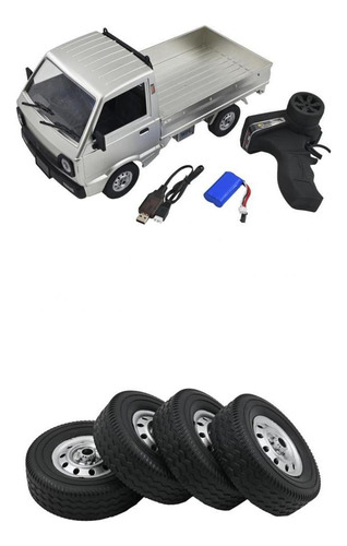 Juguete Eléctrico Toy Rc Truck Car 1:10 Con Luz Led Y [u]