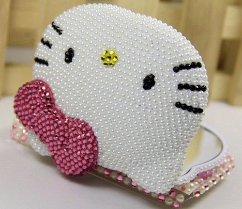 Carcasa Perlas Simil Espejo iPhone 6/6 Plus.