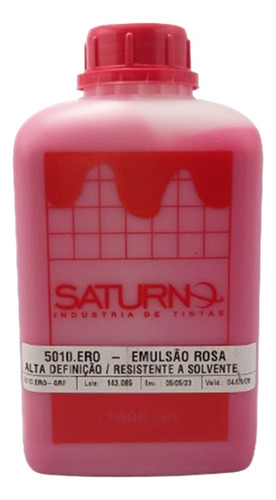 Emulsão Rosa Saturno Litro + Sensibilizador 100ml