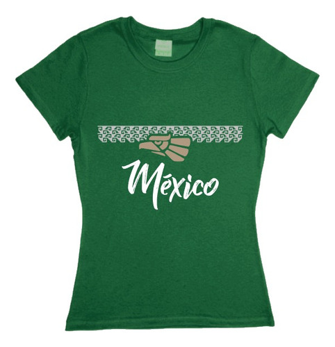 Playera México, Hecho En México Con Leyenda Y Greca