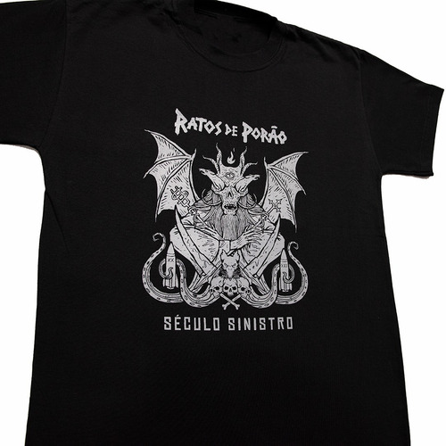 Imagen 3 de 4 de Ratos De Porao - Seculo Sinistro - Remera