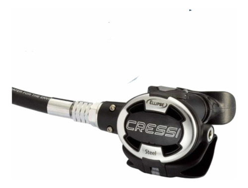 Imagen 7 de 7 de Regulador Buceo Cressi Ac10 Steel Octopus Ellipse Y Consola