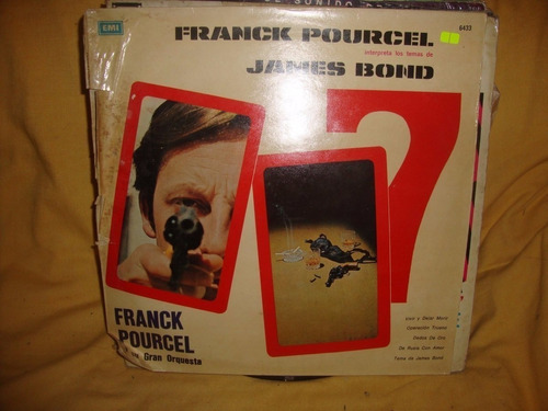 Vinilo James Bond Franck Pourcel Bs1