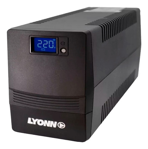 Ups Estabilizador Lyonn 800va/480w Display Lcd 4 Salidas