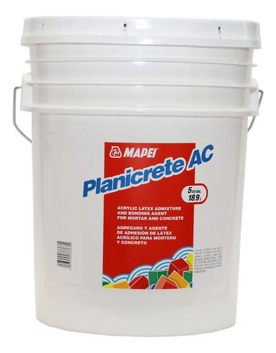 Mapei Planicrete Ac 19 Lts. Adhesivo Concreto Y Morteros