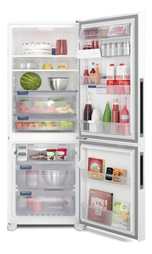 Geladeira Frost Free Electrolux Inverse 490l Inox Ib54s 220v