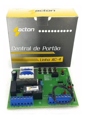 Placa Central Para Motor De Portão Rossi Com Sensor Hall