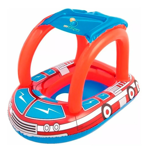 Imagen 9 de 10 de Flotador Infantil Bote Bombero 1 A 3 Años Bestway 34093