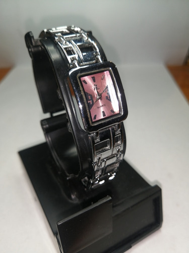 Reloj De Pulso Para Dama Rectangular Plata