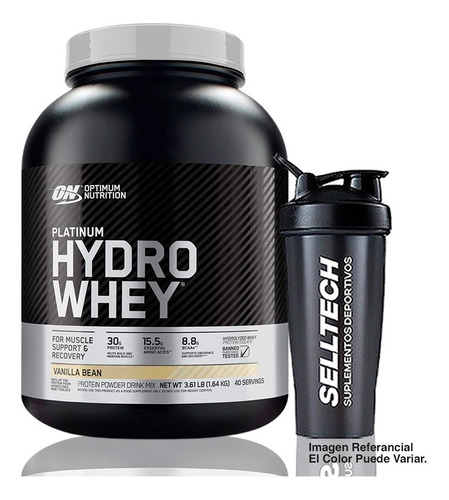 Proteína Hidrolizada On Hydro Whey 3.6lb Vainilla + Shaker