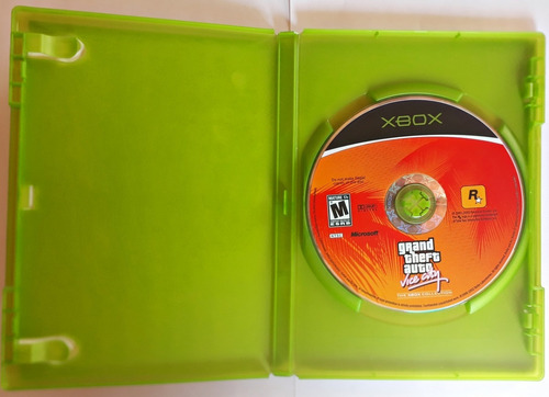 Jogo Grand Theft Auto Gta Vice City Xbox Classico Original (Usado)