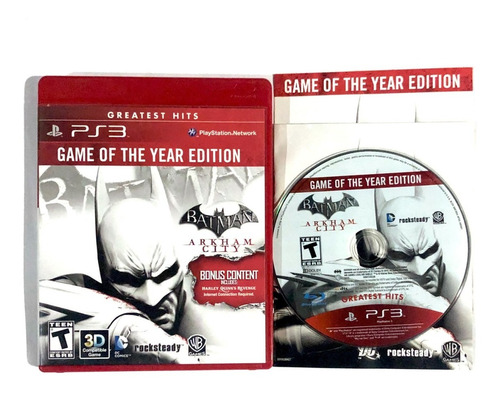 Batman Arkham City Goty - Juego Original Para Playstation 3