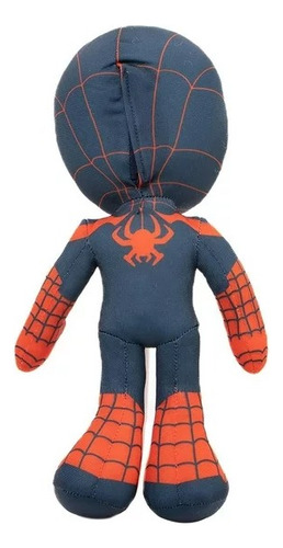Spidey & His Amazing Peluche Electrónico 12 Miles Morales Color Negro
