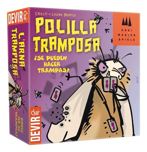 Juego De Mess Polilla Tramposa 3-5 Jugadores +3
