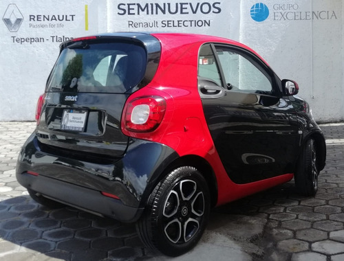 Imagen 5 de 15 de Smart Fortwo Prime Turbo 1.0 Ta 2017 Negro / Rojo