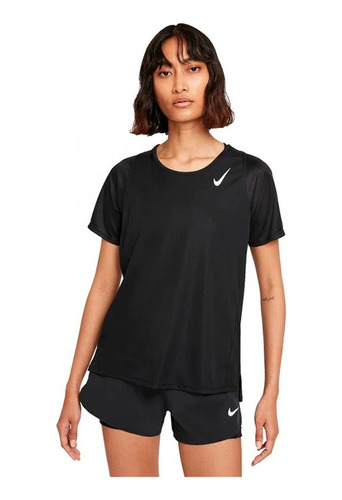 Remera Nike De Mujer Dri-fit Race - Dd5927-010 Energy