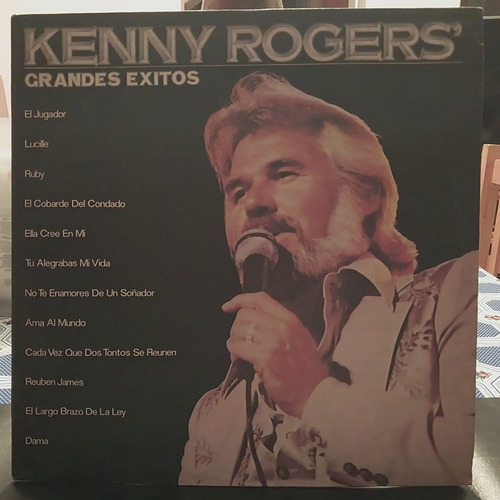Kenny Rogers Grandes Exitos Con Sobre Inter Tapa 8 Vinilo 9