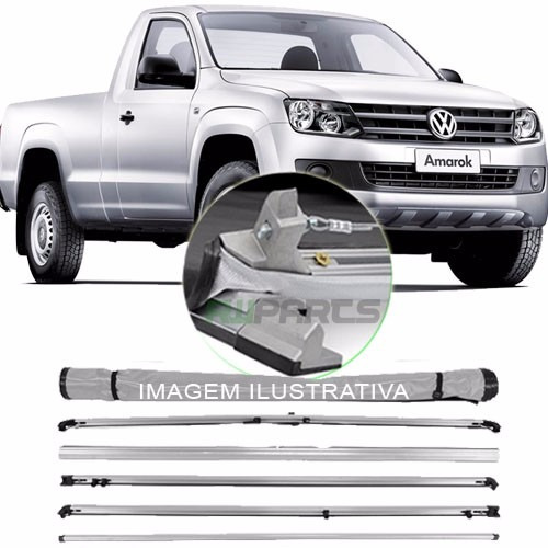 Capota Marítima Amarok 2014 Cabine Dupla Track De Aluminio