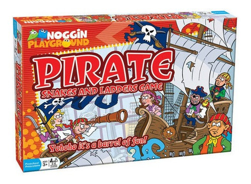 Juego De Mesa Noggin Playground Pirate Snakes And Ladders