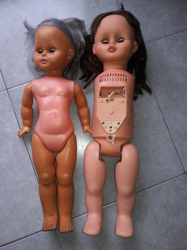 Muñeca Antigua X2 Mwj (Usado)