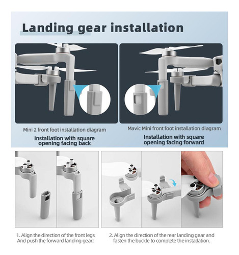 // De Caída De Aire Mini 2/mavic Mini Drone Carga Útil