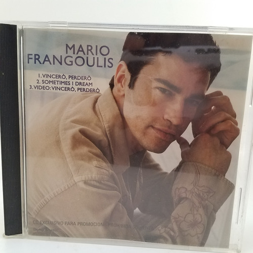 Mario Frangoulis Tenor - Vincero, Perdero - Cd - Ex