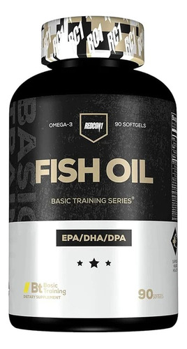  Fish Oil Redcon1 - Omega 3 - Aceite De Pescado - 90cap