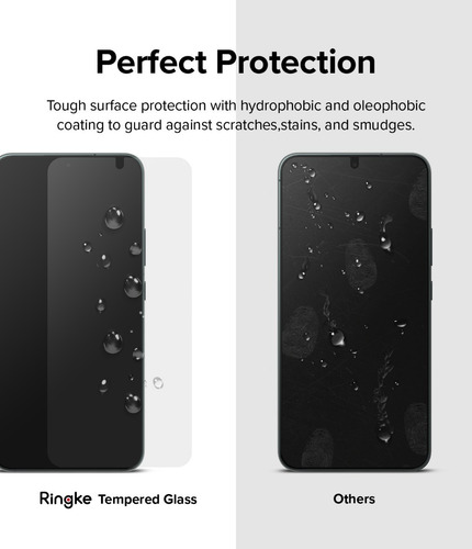 Imagen 6 de 10 de Vidrio Templado Para Samsung S22 Ringke Pack X2 Unidades