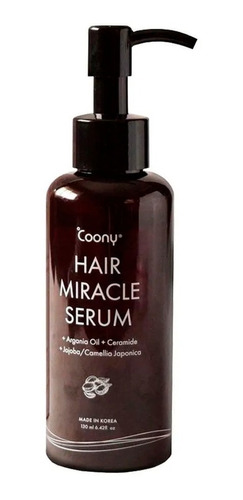 Coony Hair Miracle Serum Reparador Nutre Cabellos Dañados