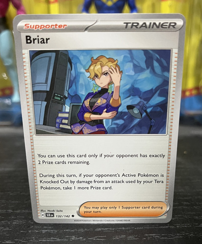 Briar 132-142 Carta Pokemon Tcg Sheldortoys