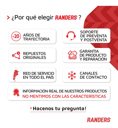 Kit Set 16 Kg Mancuerna + Discos Randers Entrenamiento Fitne
