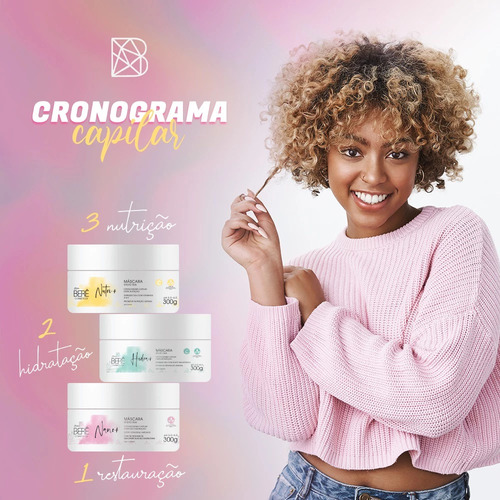 Máscara Nano+ Cronograma Etapa De Reconstrução 1kg