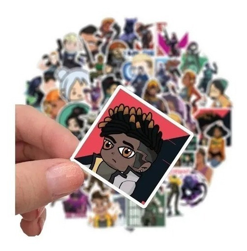 Stickers Autoadhesivos - Valorant (50 Unidades)