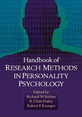 Libro Handbook Of Research Methods In Personality Psychol...