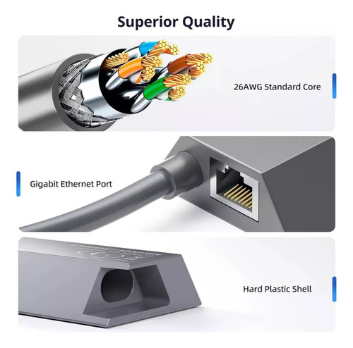 Adaptador Starlink Internet Para V2 Gen2, Cable Ethernet Utp