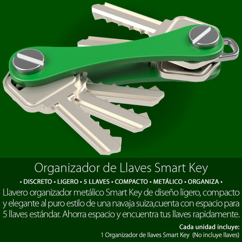 8 Pzs Organizador Llaves Tipo Navaja Llavero Smart Key