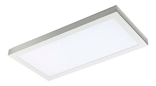 Plafones Led Candil 60x30cm 24w Luz Calida Blanco C Color Cálido