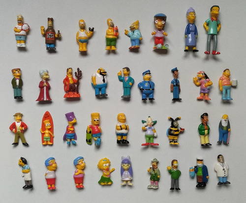 Lote 35 Muñecos Jack Los Simpson (sin Repetir)