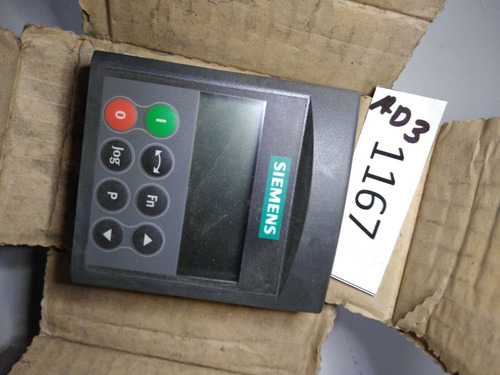 Siemens Micromaster 4 Basic Operator Panel 6se6400-0pb00 Bbt