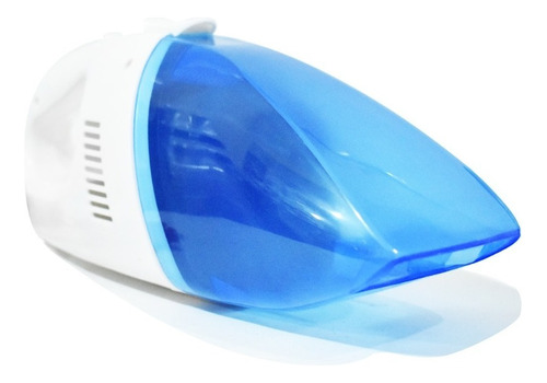 Aspiradora Para Auto Encendedor Ligera Color Azul y Blanco